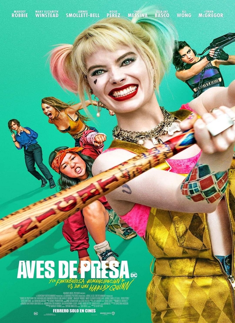 Descargar Película HARLEY QUINN - AVES DE PRESA [2020] (Birds of Prey and the Fantabulous Emancipation of One Harley Quinn) MP4 HD720p Latino