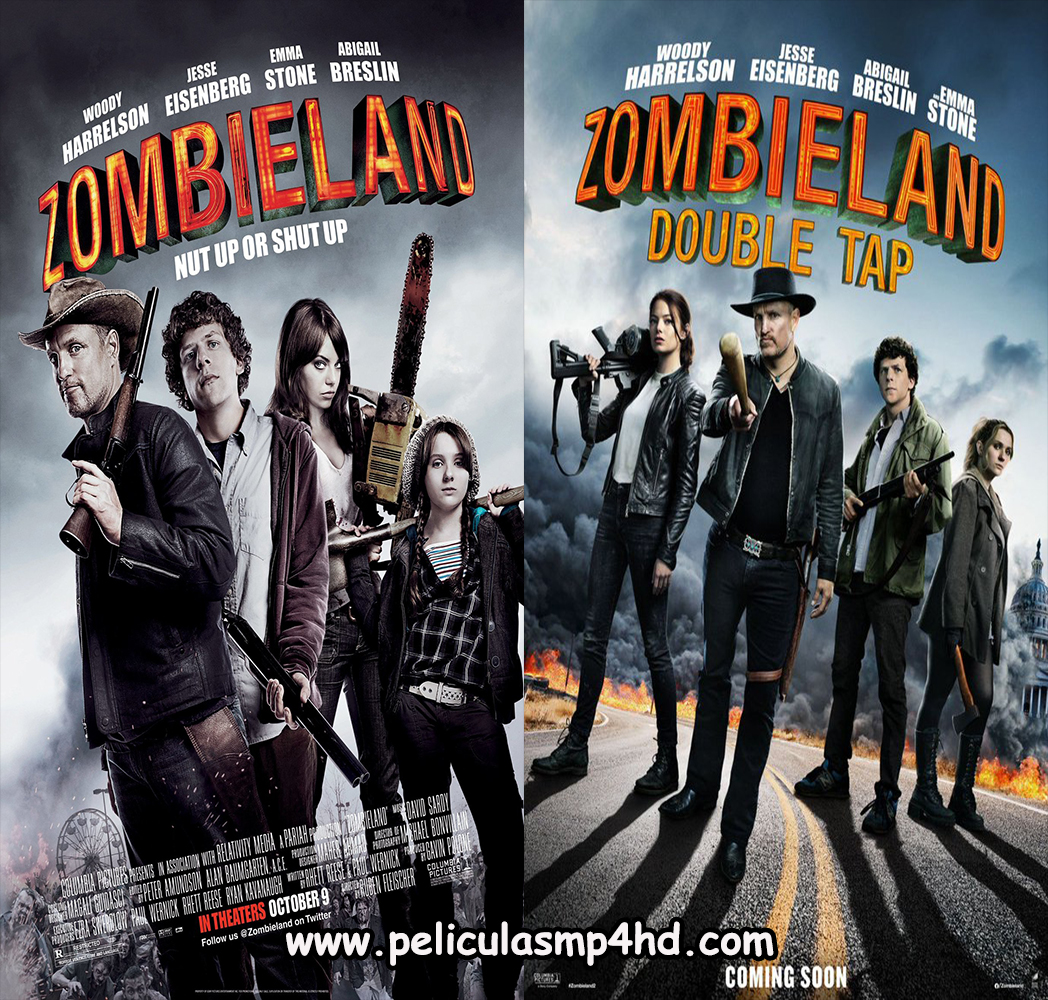 Descargar Película Saga ZOMBIELAND MP4 HD720p Latino