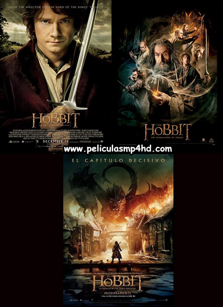 TRILOGÍA «EL HOBBIT» [HD 720, Latino, Mega]