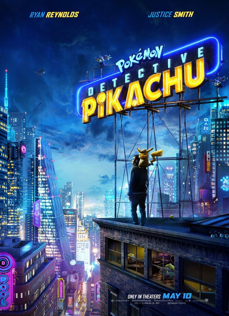 Descargar Película POKÉMON: DETECTIVE PIKACHU [2019] HD720p MP4 Latino