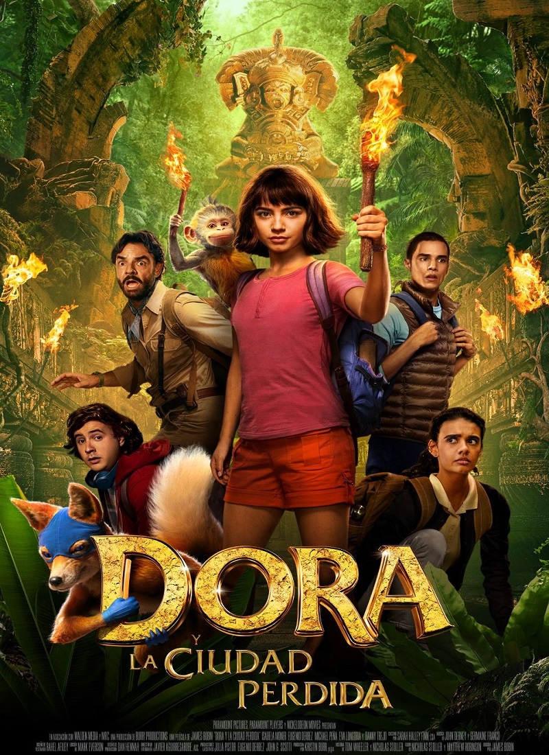 Descargar Película DORA Y LA CIUDAD PERDIDA DE ORO [2019] (Dora and the Lost City of Gold) MP4 HD720p Latino