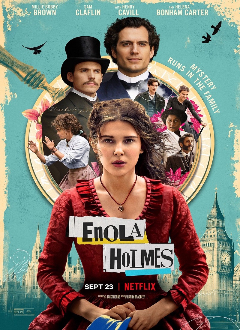 Descargar Película ENOLA HOLMES [2020] MP4 HD720p Latino