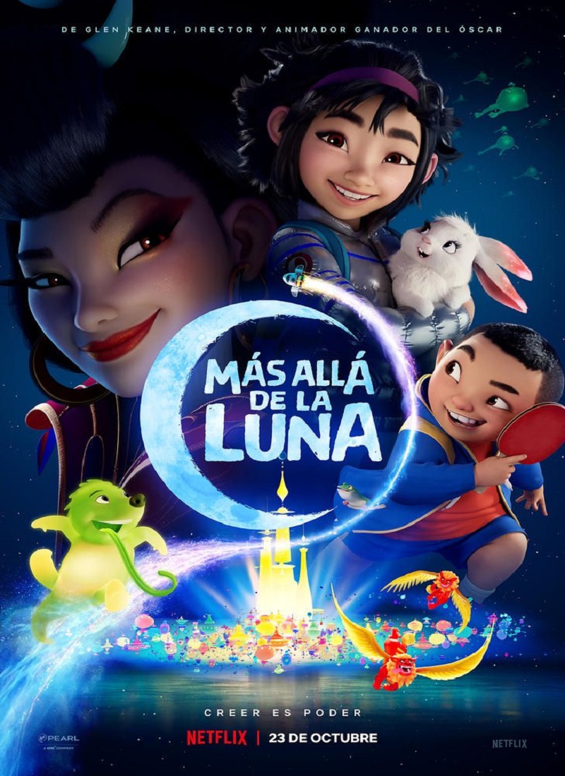 Descargar Película MÁS ALLÁ DE LA LUNA [2020] (Over the Moon) MP4 HD720p Latino