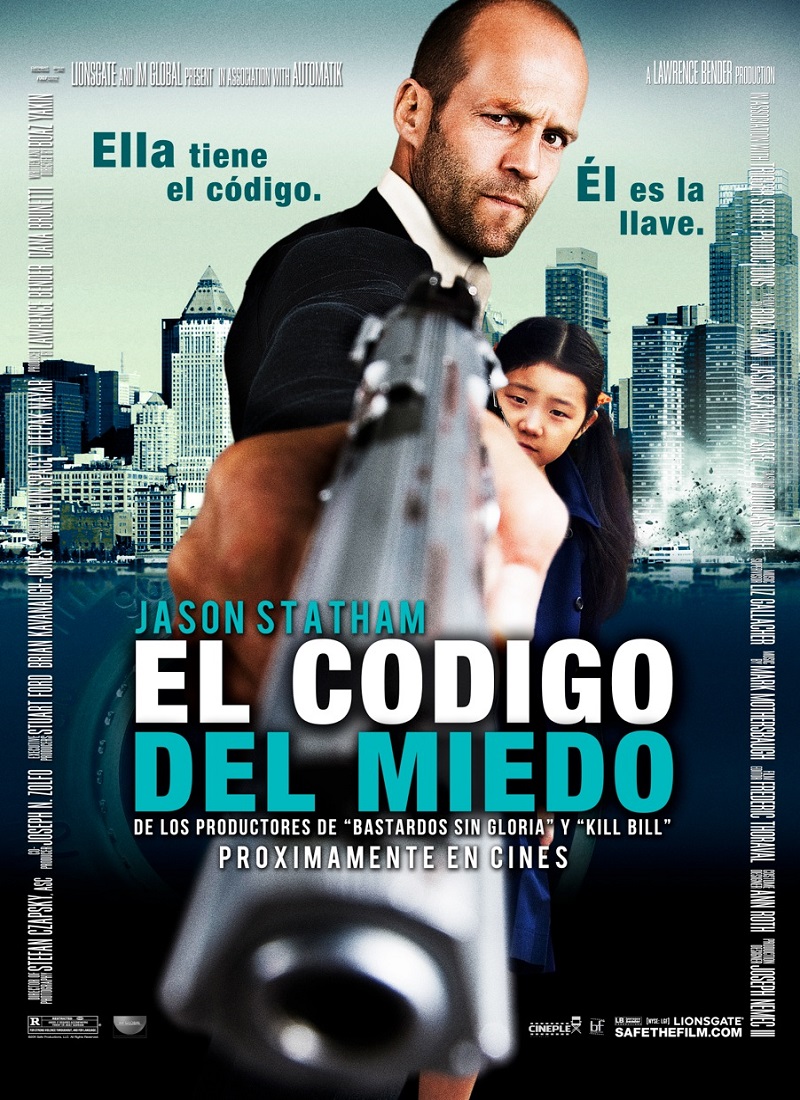 Descargar Película EL CÓDIGO DEL MIEDO [2012] (Safe) MP4 HD720p Latino