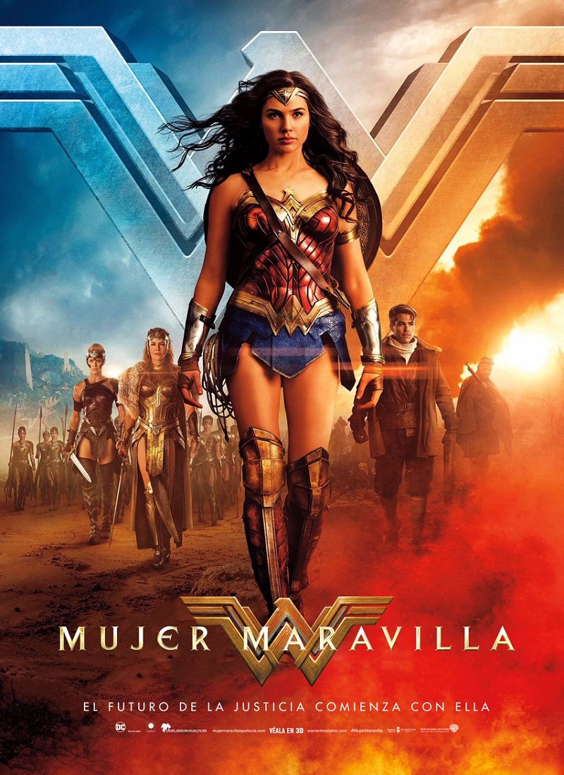 Descargar Película LA MUJER MARAVILLA [2017] (Wonder Woman) MP4 HD720p Latino