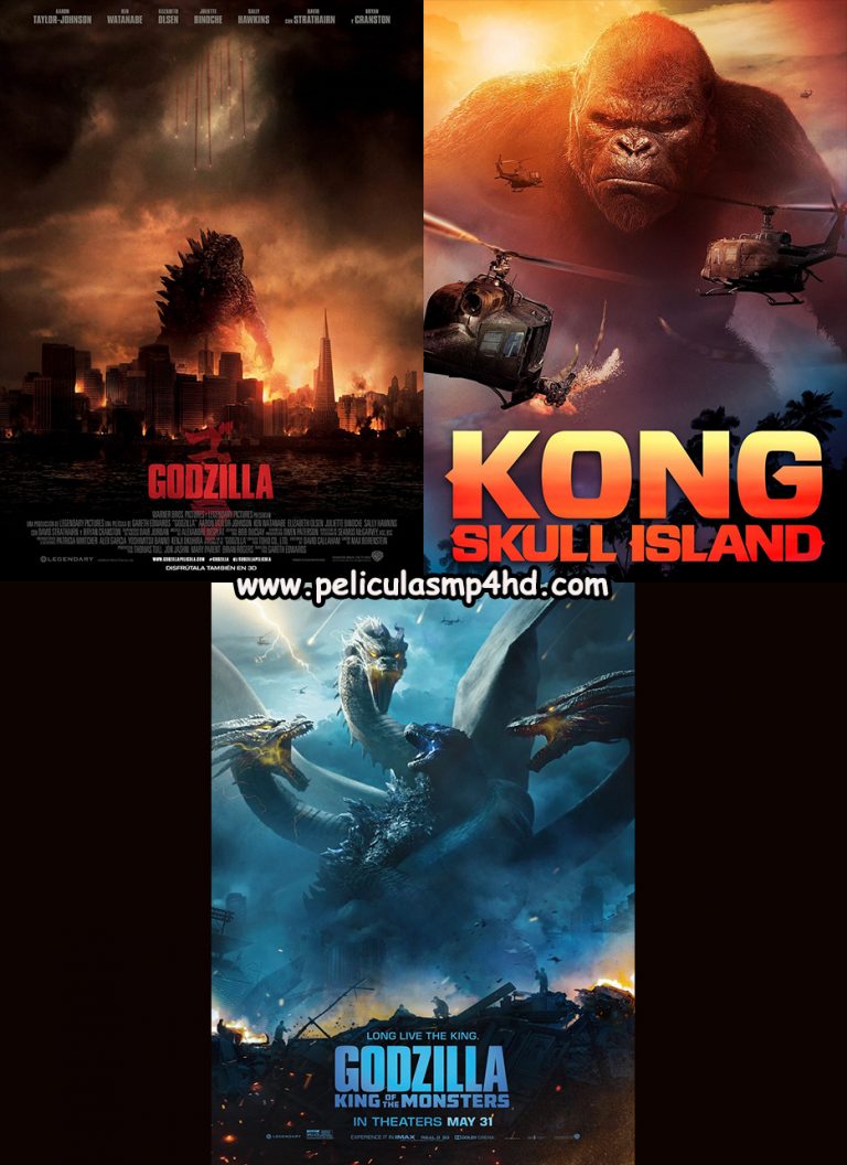 Saga MONSTERVERSE (Godzilla / King Kong) [HD 720, Latino, MEGA]