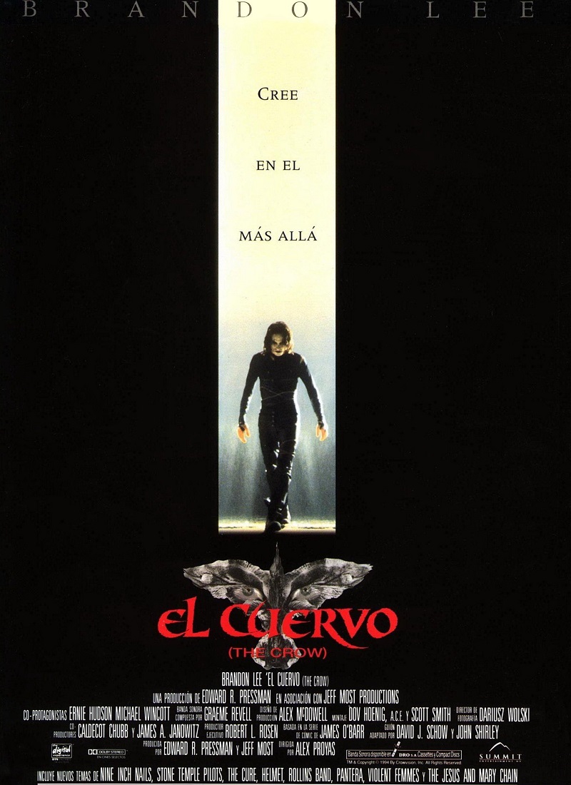 Descargar Película EL CUERVO [1994] (The Crow) MP4 HD720p Latino