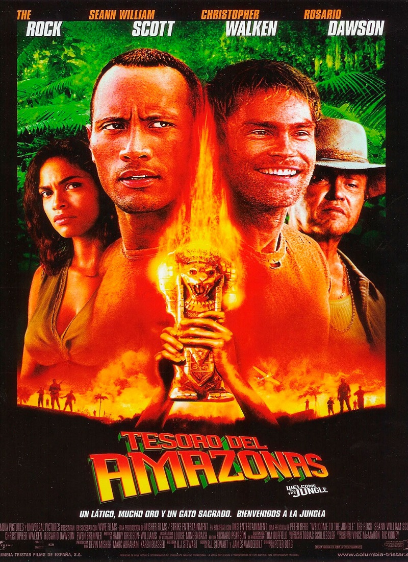 Descargar Película EL TESORO DEL AMAZONAS [2003] (The Rundown) MP4 HD720p Latino