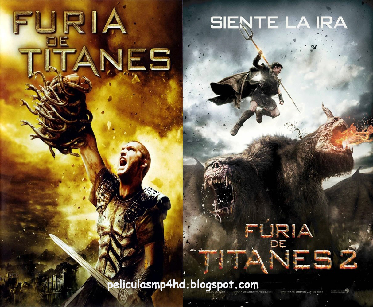 Descargar Película Saga FURIA DE TITANES (Clash of the Titans) MP4 HD720p Latino