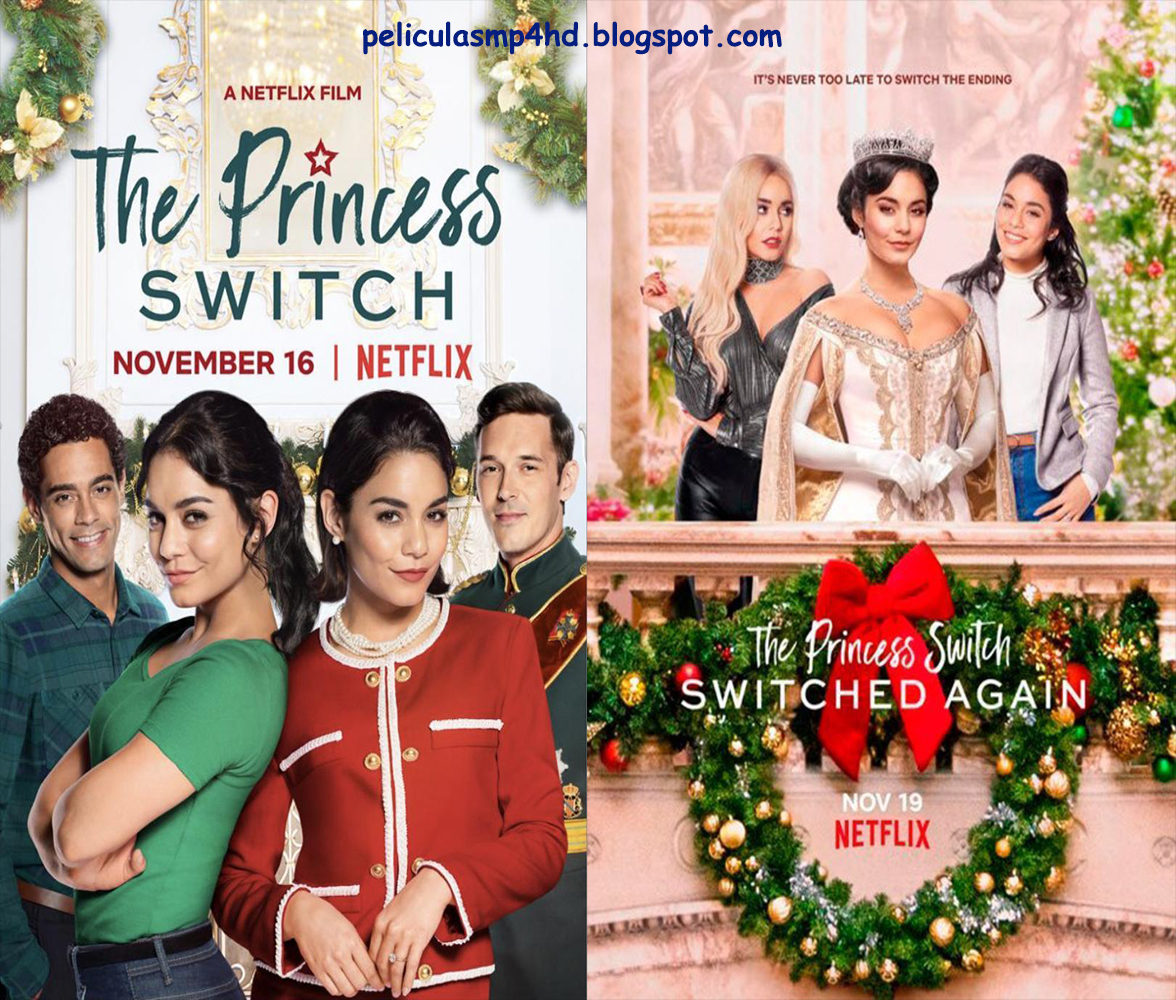 Descargar Película Saga INTERCAMBIO DE PRINCESAS (The Princess Switch) MP4 HD720p Latino