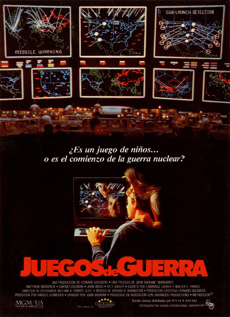 Descargar Película JUEGOS DE GUERRA [1983] (War Games) MP4 HD720p Latino
