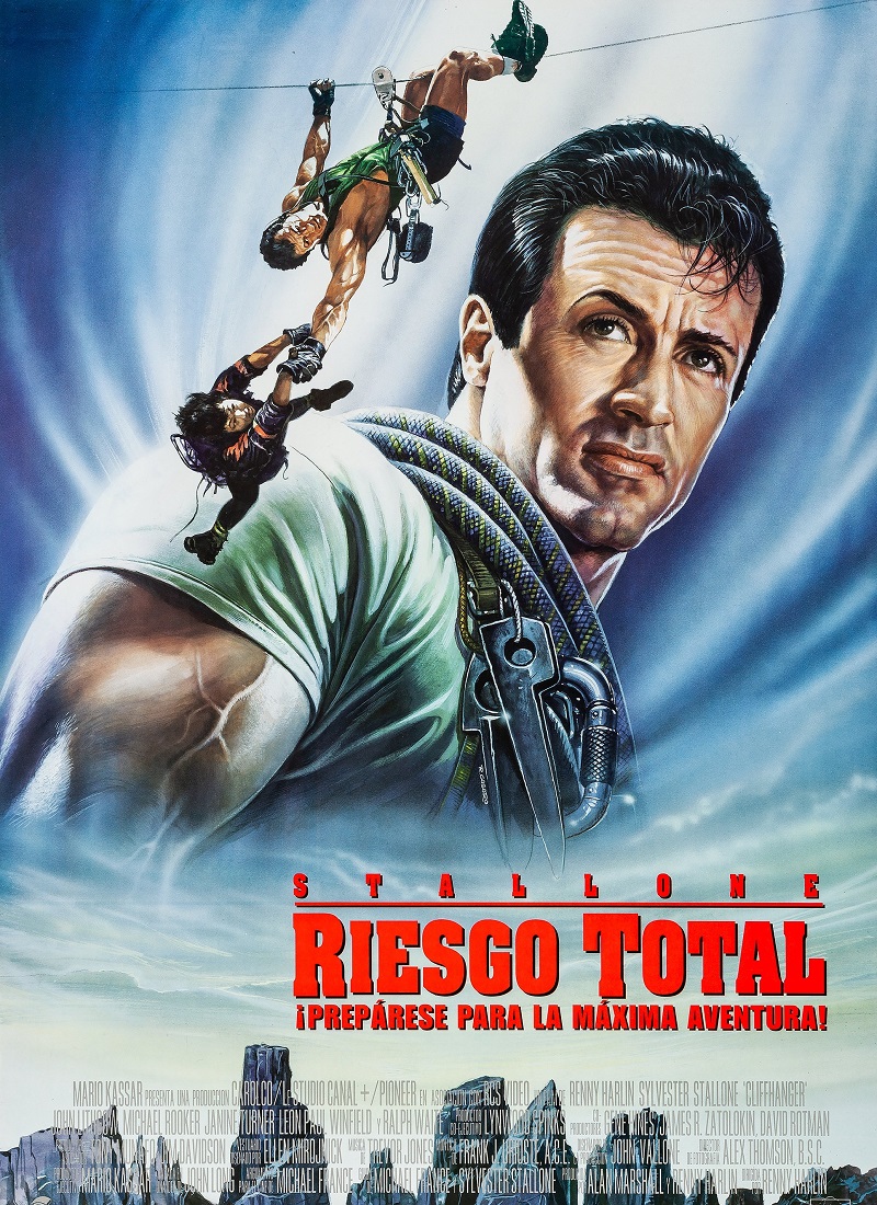 Descargar Película RIESGO TOTAL [1993] (Cliffhanger) MP4 HD720p Latino
