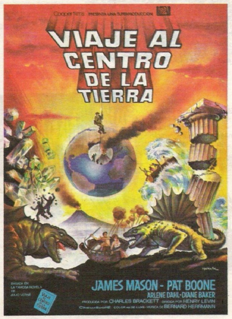 Descargar Película VIAJE AL CENTRO DE LA TIERRA [1959] (Journey to the Center of the Earth) MP4 HD720p Latino