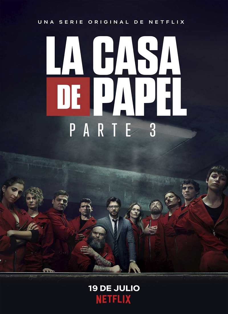 Descargar Serie LA CASA DE PAPEL Temporada 3 [2019] MP4 HD720p Castellano