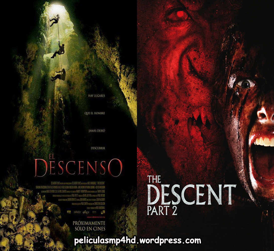 Descargar Película Saga EL DESCENSO (The Descent) MP4 HD720p Latino