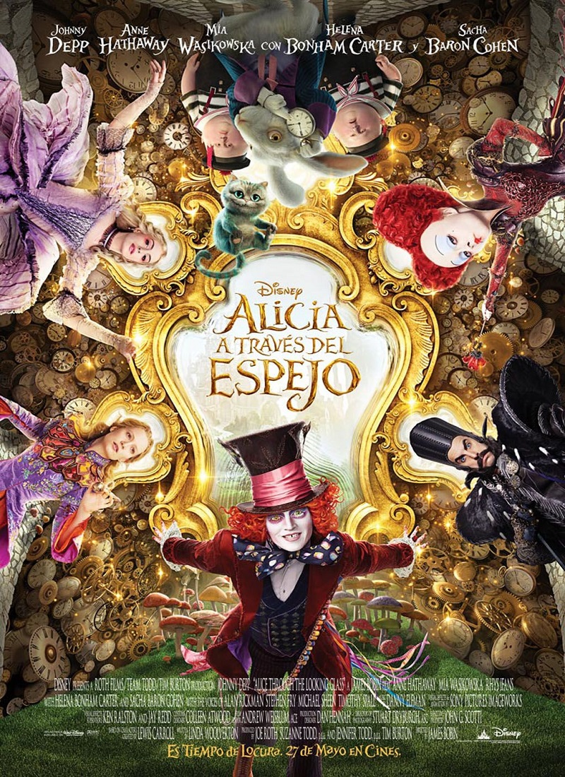 Descargar ALICIA A TRAVÉS DEL ESPEJO [2016] (Alice Through the Looking Glass) MP4 HD720p Latino