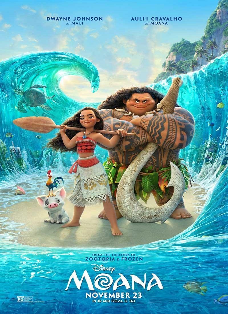Descargar MOANA: UN MAR DE AVENTURAS [2016] MP4 HD720p Latino