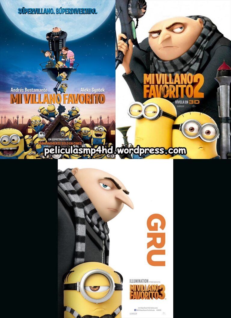 Saga MI VILLANO FAVORITO (Despicable Me)[HD 720p, Latino, MEGA]