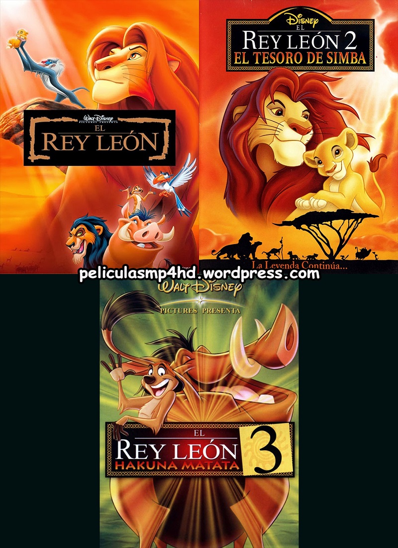Descargar Película Saga EL REY LEÓN (The Lion King) MP4 HD720p Latino