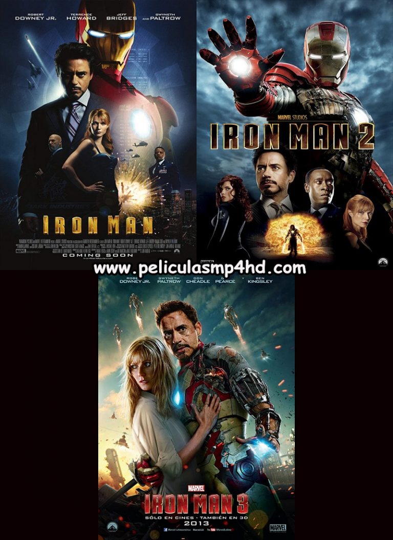 Trilogía IRON MAN [HD 720p, Latino, MEGA]