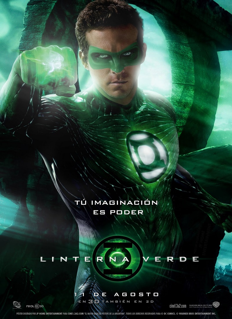 Descargar Película LINTERNA VERDE [2011] (Green Lantern) MP4 HD720p Latino