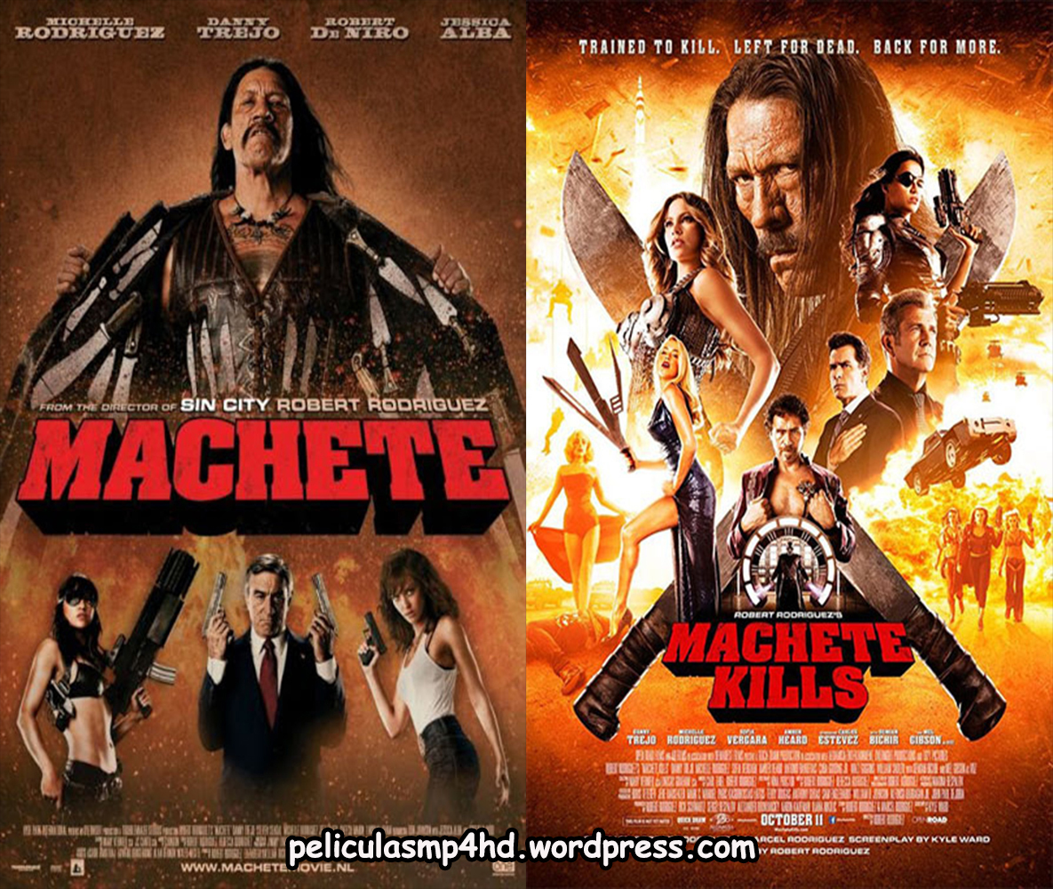 Descargar Saga MACHETE MP4 HD720p Latino