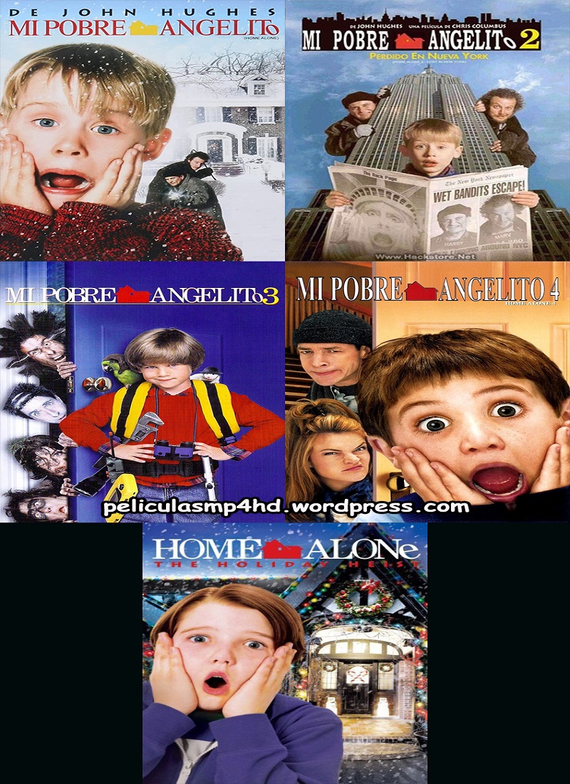 Descargar Película Saga MI POBRE ANGELITO (Home Alone) MP4 HD720p Latino