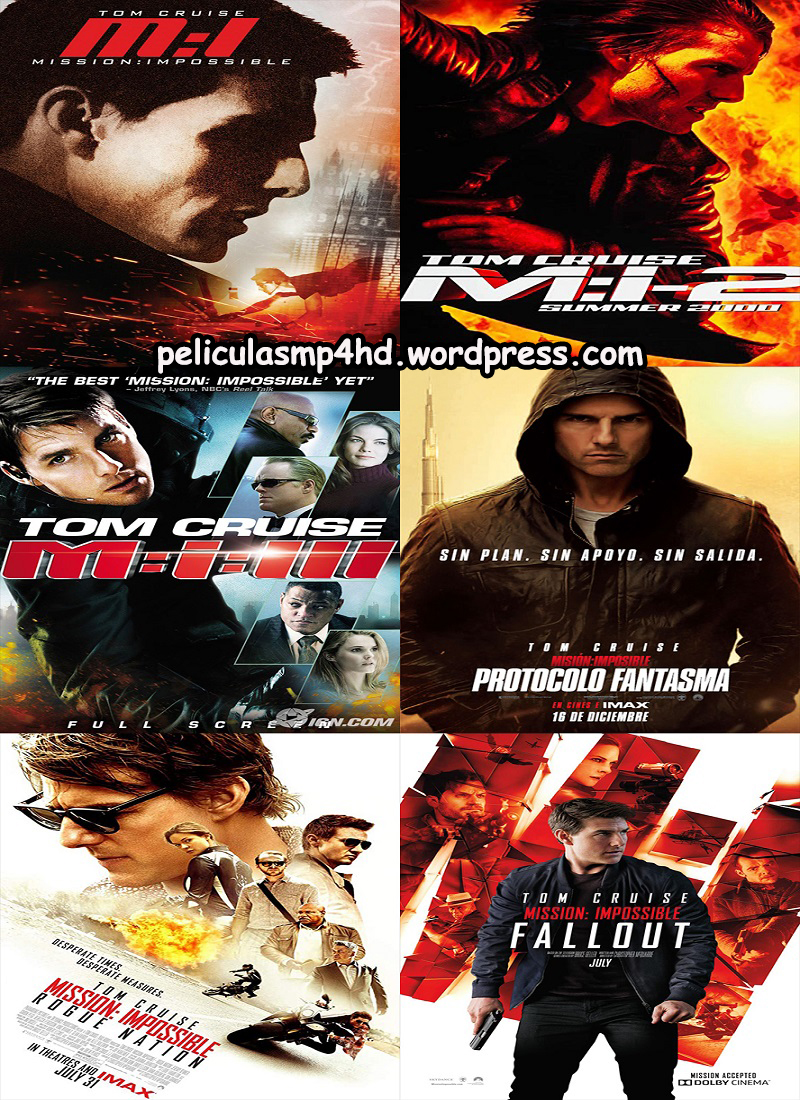 Descargar Saga Misión Imposible MP4 HD720p Latino
