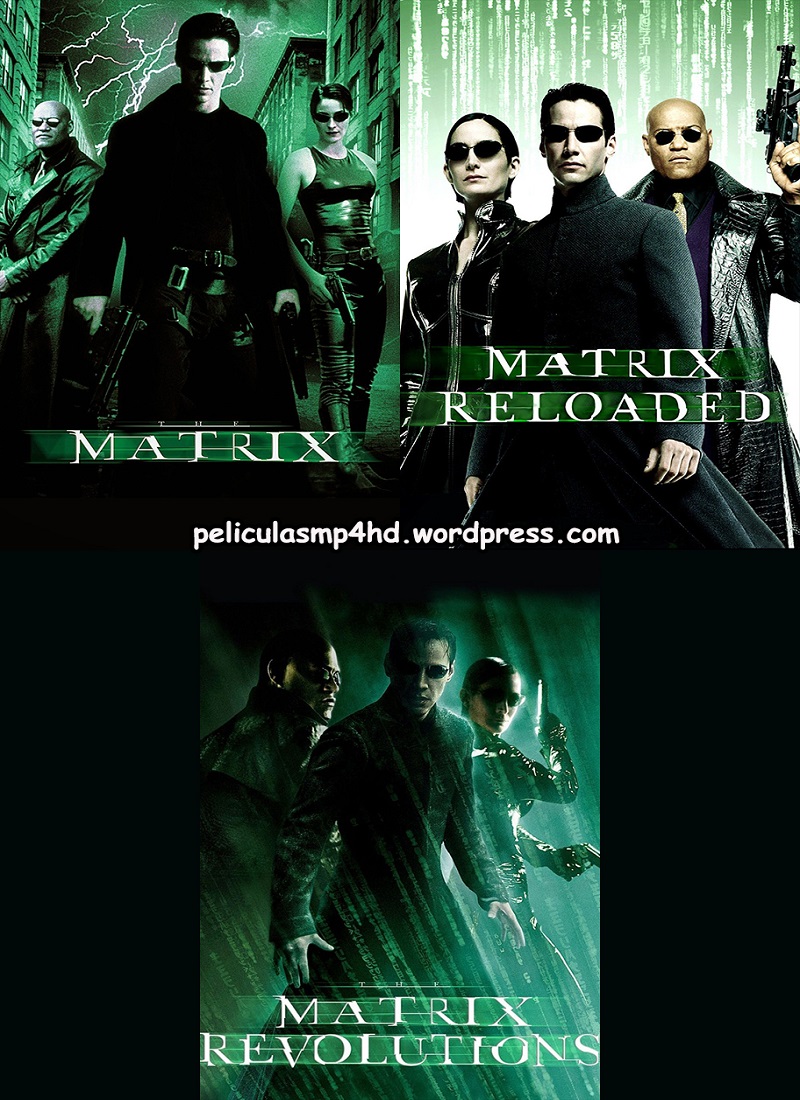 Descargar Trilogía MATRIX MP4 HD720p Latino