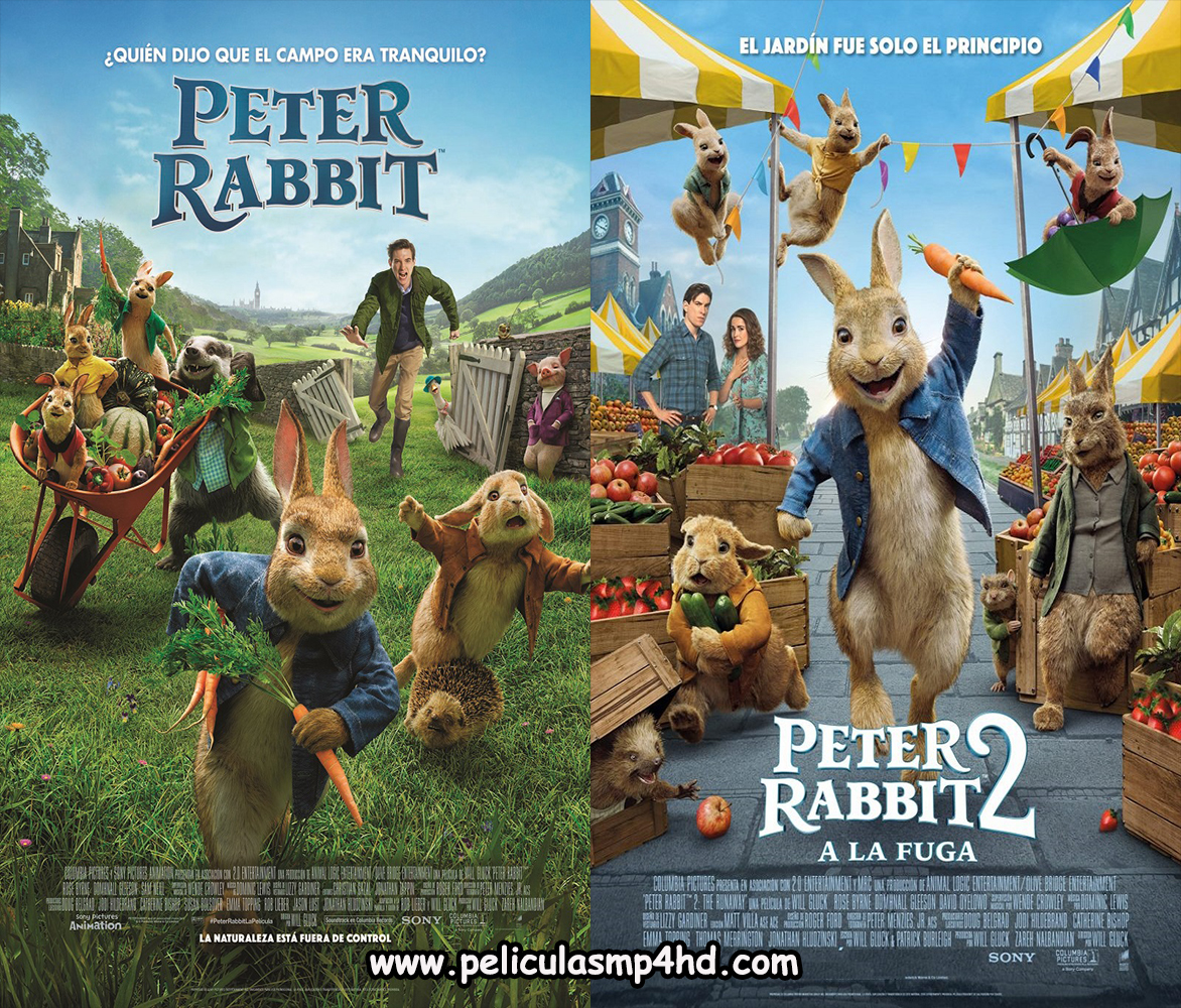 Descargar Película Saga PETER RABBIT MP4 HD720p Latino