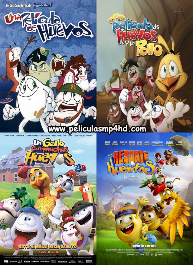 Saga UNA PELÍCULA DE HUEVOS [HD 720p, Latino, MEGA]