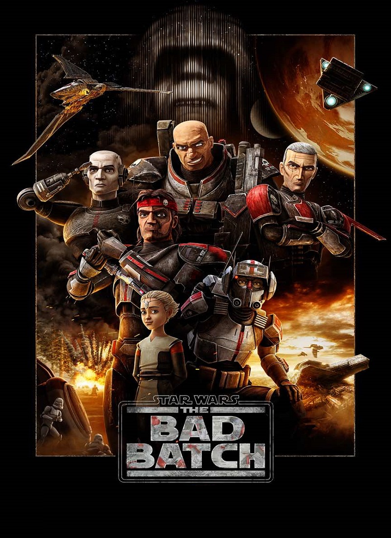 Descargar Serie STAR WARS: THE BAD BATCH Temporada 1 [2021] MP4 HD720p Latino