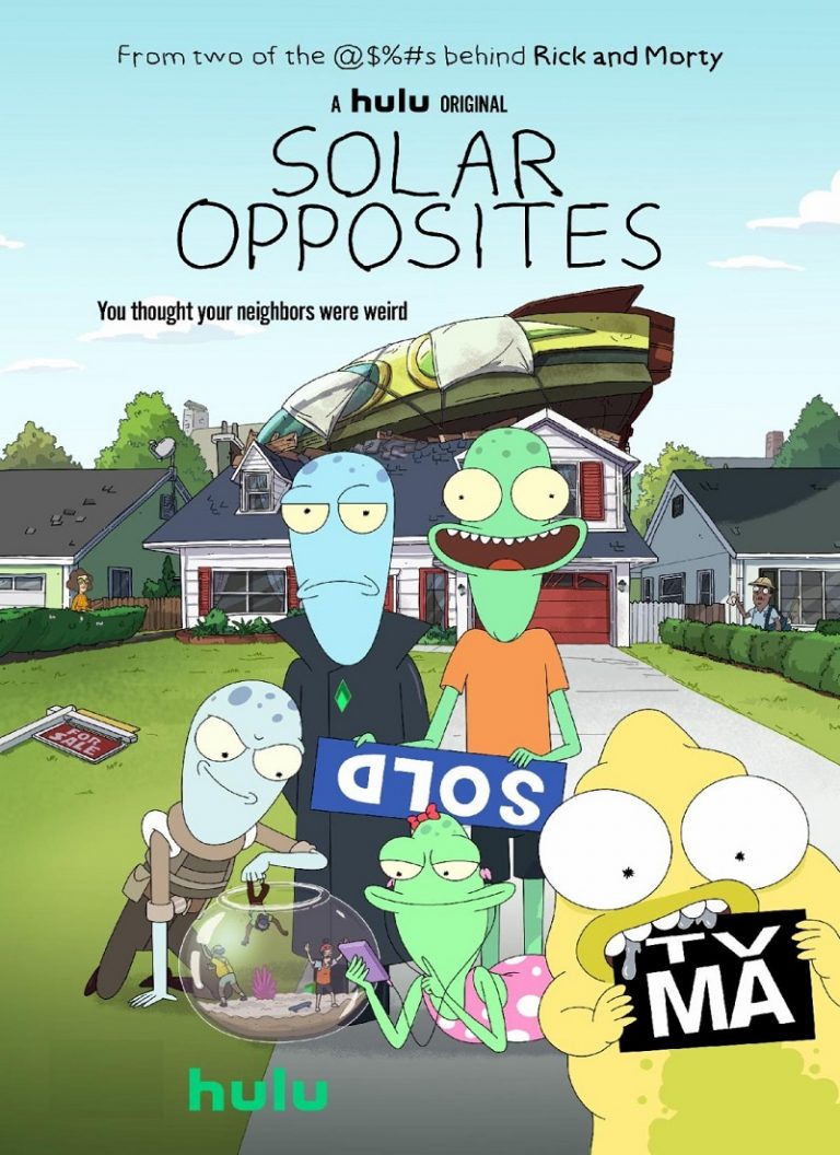 LOCOS INVASORES Temporada 1 [2020] (Solar Opposites Season One) [HD 720p, Latino, MEGA]