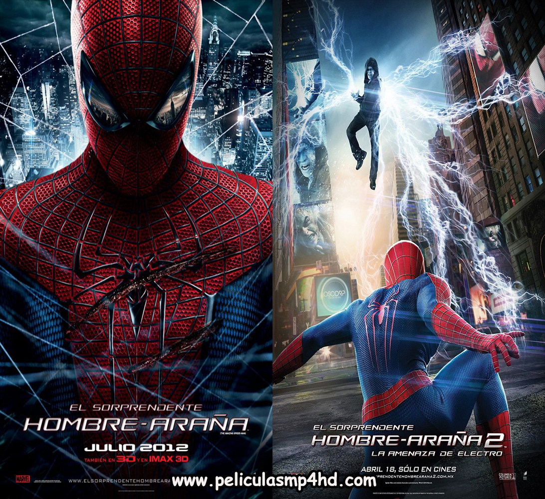 Descargar Película Saga EL SORPRENDENTE HOMBRE ARAÑA [The Amazing Spider-Man) MP4 HD720p Latino