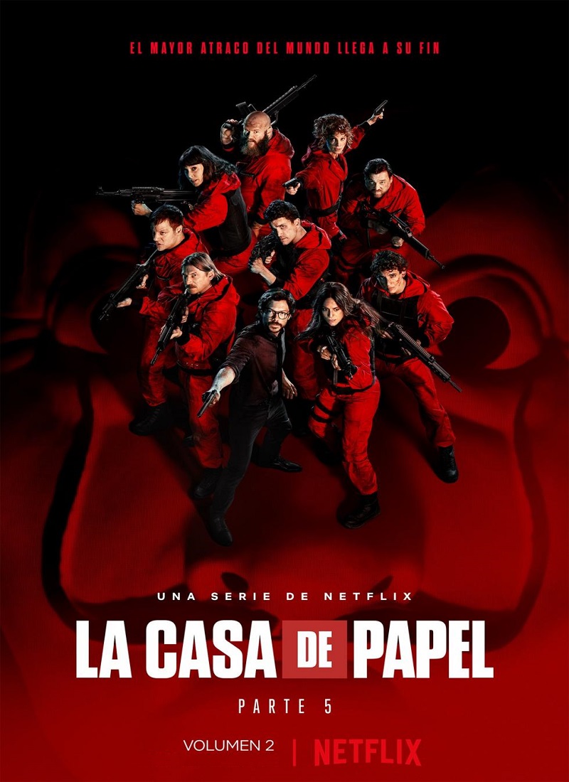 Descargar Serie LA CASA DE PAPEL Temporada 5 Volumen 2 [2021] MP4 HD720p Latino