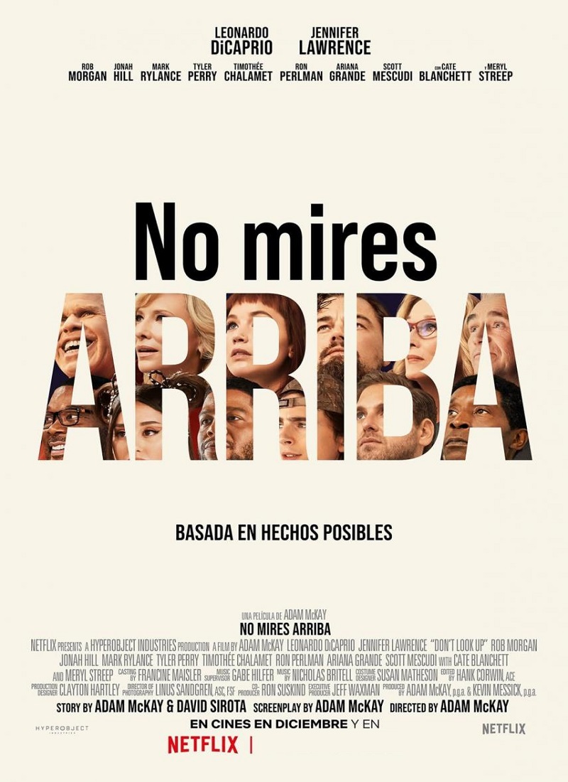 Descargar Película NO MIRES ARRIBA [2021] (Don't Look Up) MP4 HD720p Latino