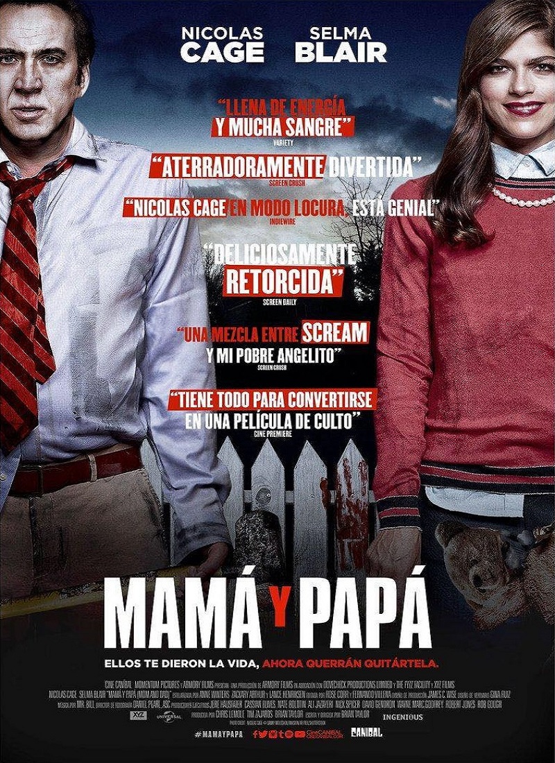 Descargar Película MAMÁ Y PAPÁ [2017] (Mom and Dad) MP4 HD720p Latino