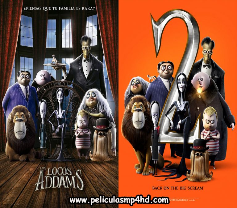 Saga LOS LOCOS ADAMS (The Addams Family) [HD 720p, Latino, MEGA]