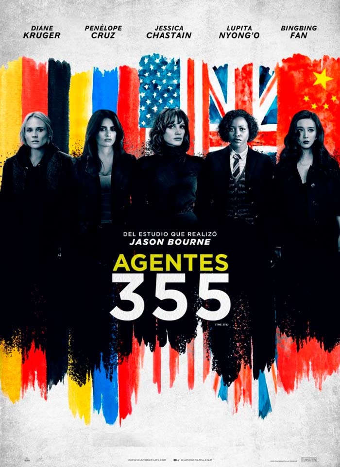 AGENTES 355 [2022] (The 355) [HD 720p, Latino, MEGA]