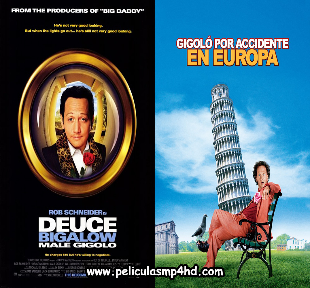 Descargar Película Saga GIGOLÓ POR ACCIDENTE (Deuce Bigalow: Male Gigolo) MP4 HD720p Latino