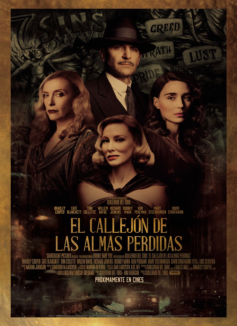 Descargar Película EL CALLEJÓN DE LAS ALMAS PERDIDAS [2021] (Nightmare Alley) MP4 HD720p Latino