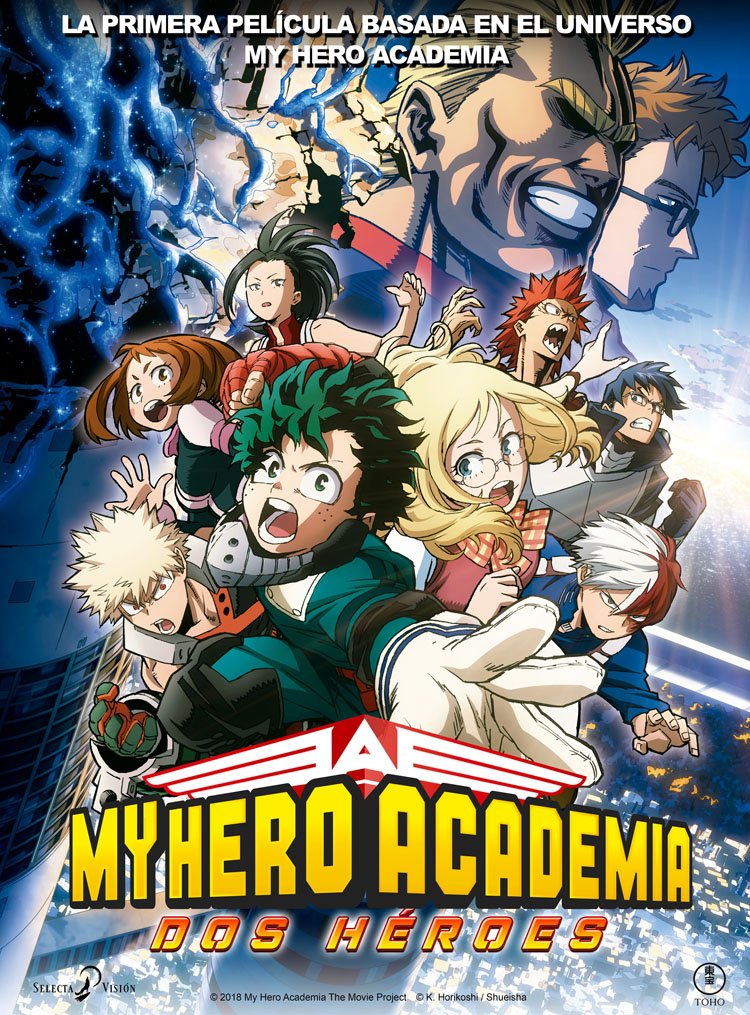 MY HERO ACADEMIA: DOS HÉROES [2018] (My Hero Academia: Two Heroes) [HD 720p, Latino, MEGA]