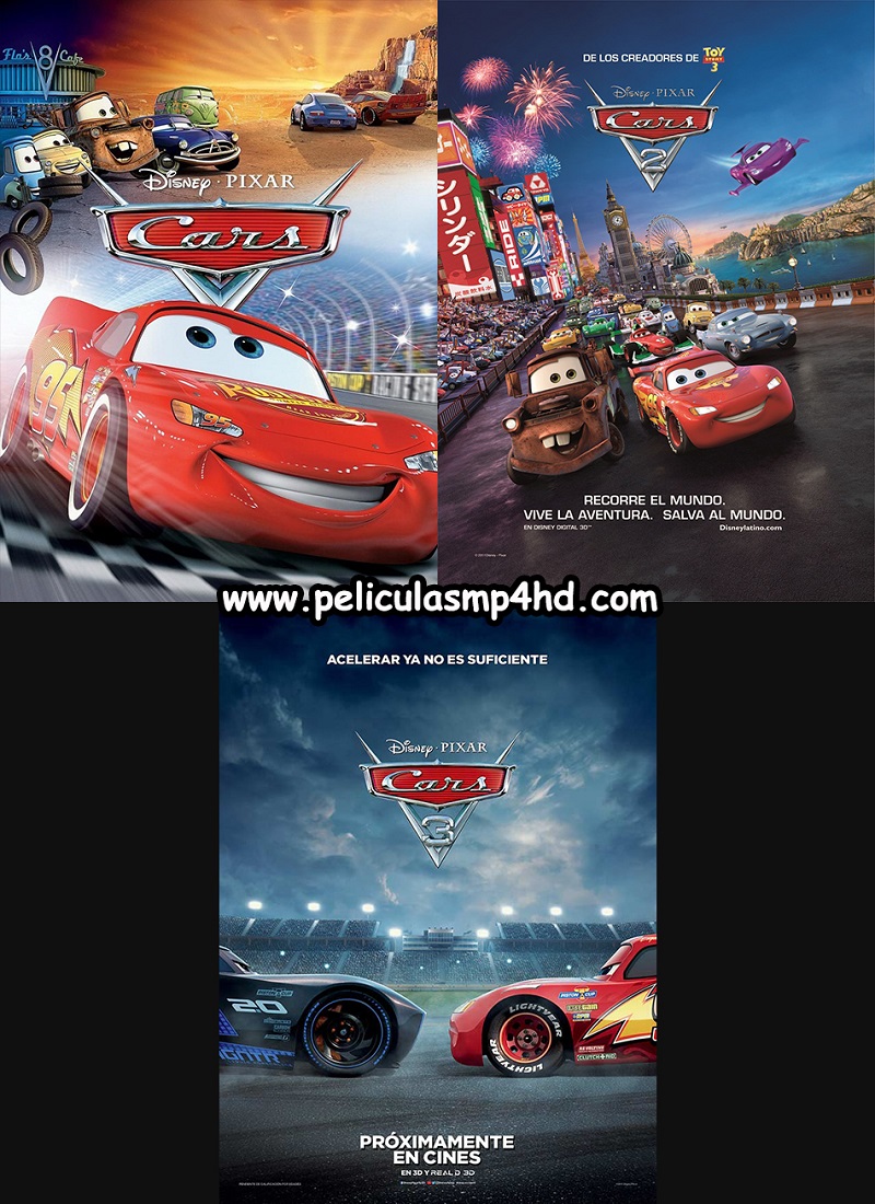 Descargar Película Saga CARS MP4 HD720p Latino