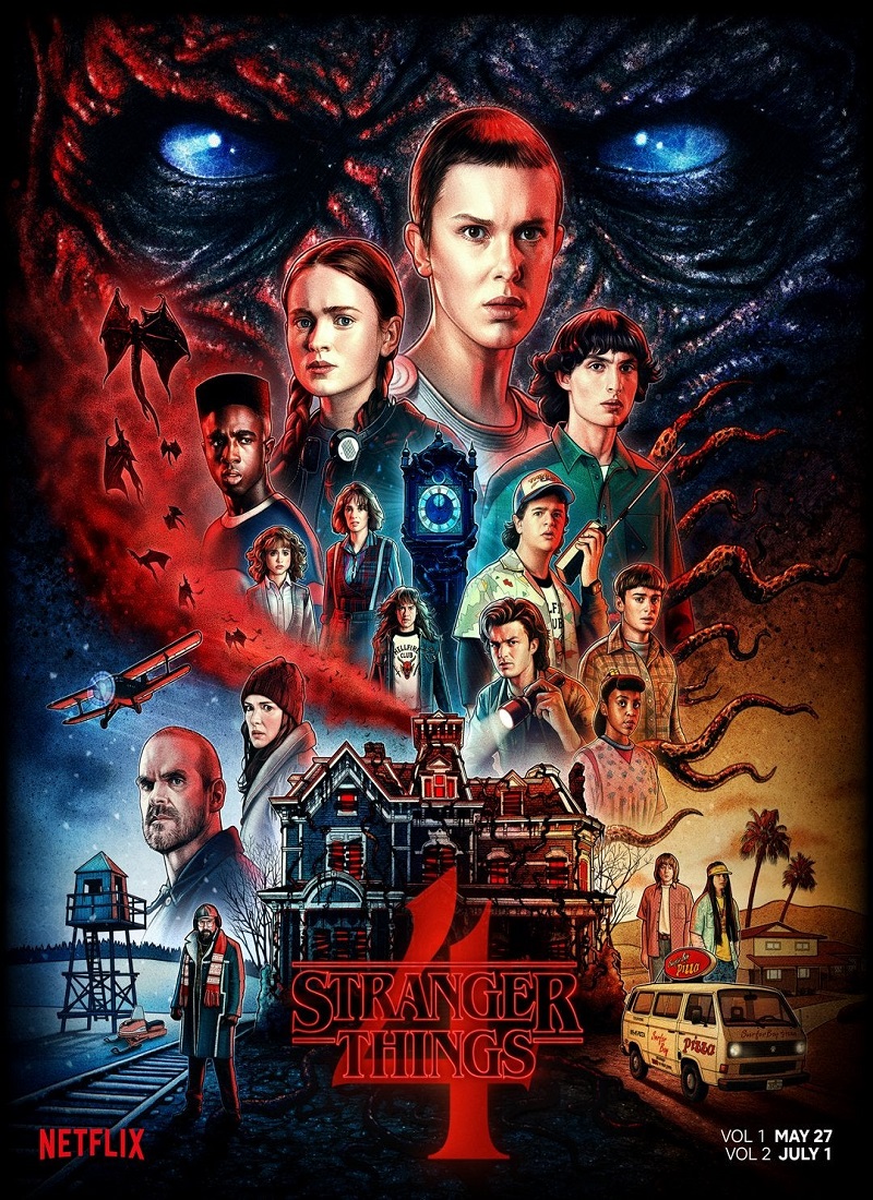 Descargar Serie STRANGER THINGS Temporada 4 Vol. 1 [2022] MP4 HD720p Latino