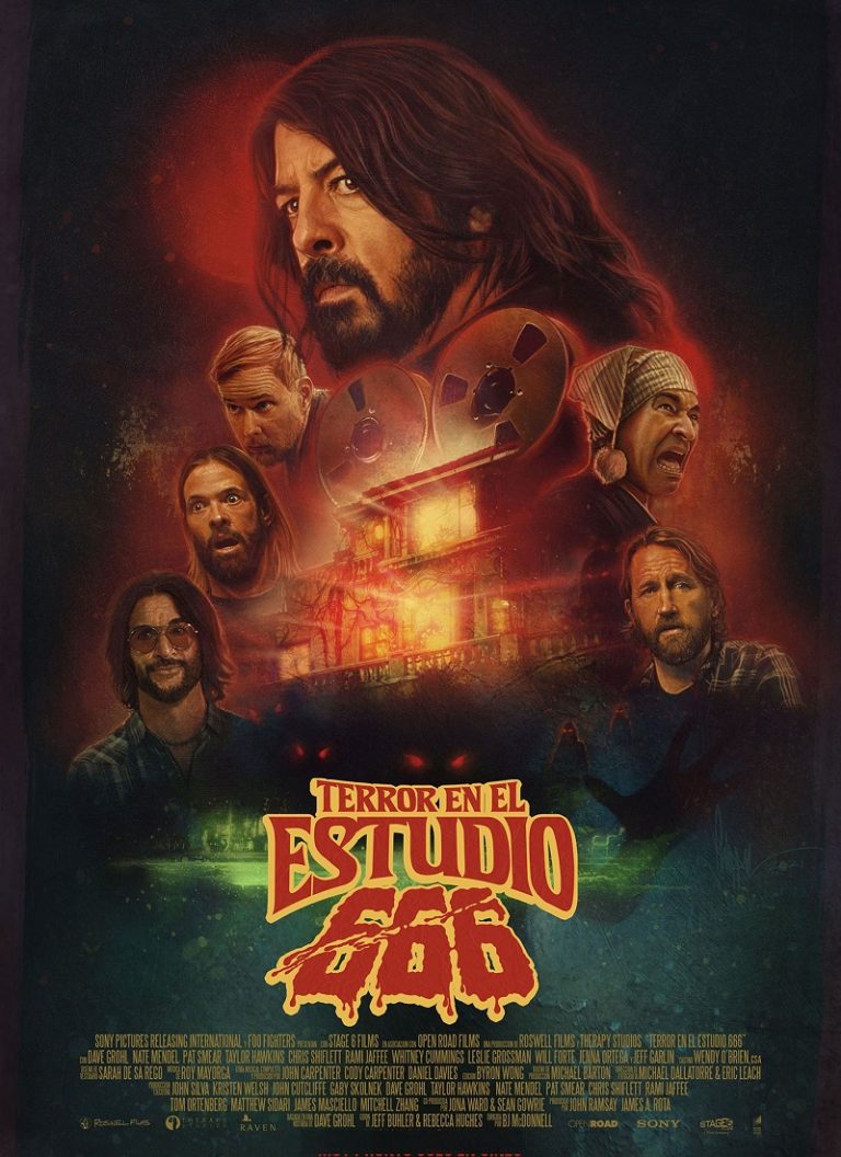 TERROR EN EL ESTUDIO 666 [2022] (Studio 666) [HD 720p, Latino, MEGA]