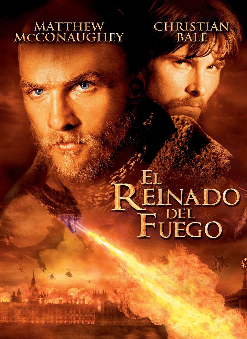 Descargar Película EL REINADO DEL FUEGO [2002] (Reign of Fire) MP4 HD720p Latino