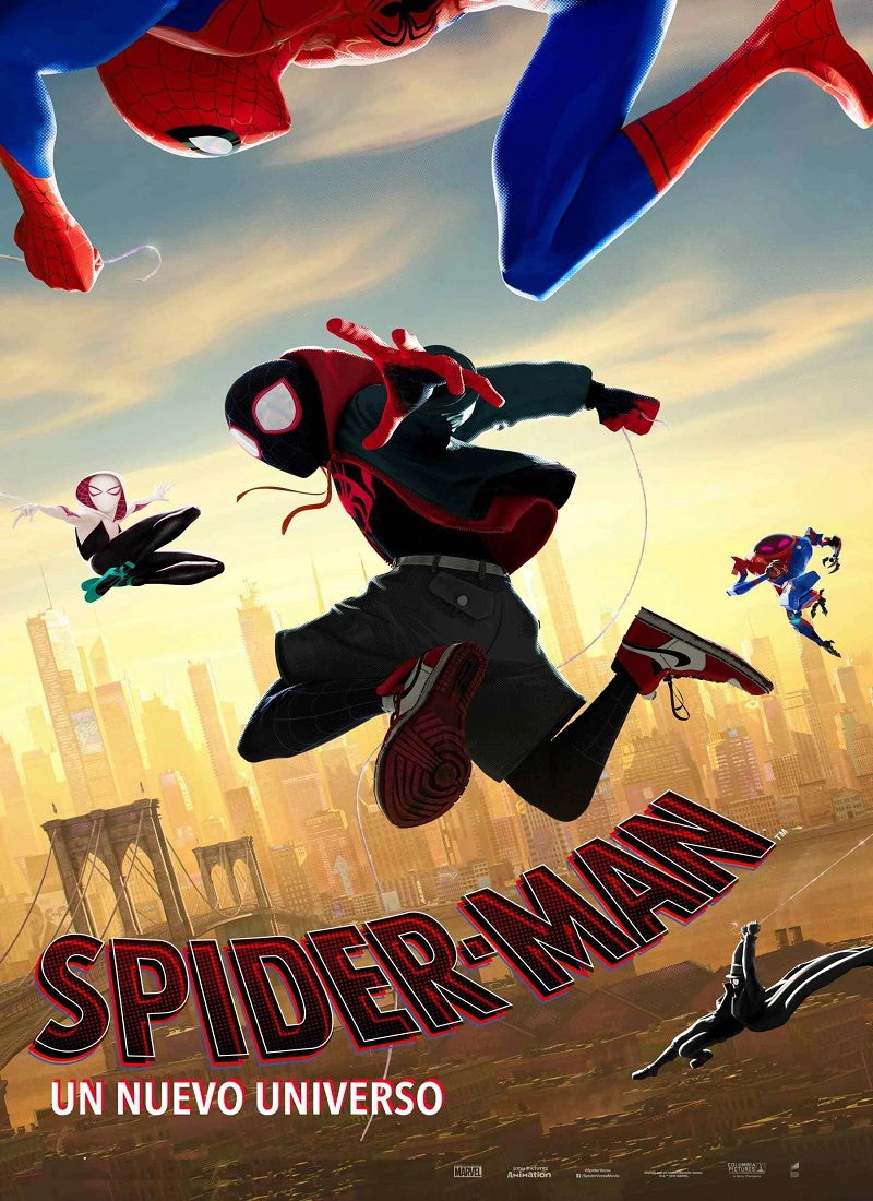 Descargar Película EL HOMBRE ARAÑA: UN NUEVO UNIVERSO [2018] (Spider-Man: Into the Spider-Verse) MP4 HD720p Latino