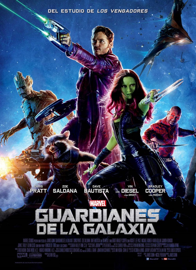 Descargar Película GUARDIANES DE LA GALAXIA [2014] (Guardians of the Galaxy) MP4 HD720p Latino