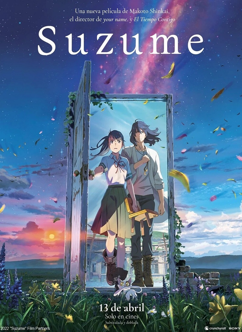 Descargar Película SUZUME [2022] (Suzume no tojimari) MP4 HD720p Latino