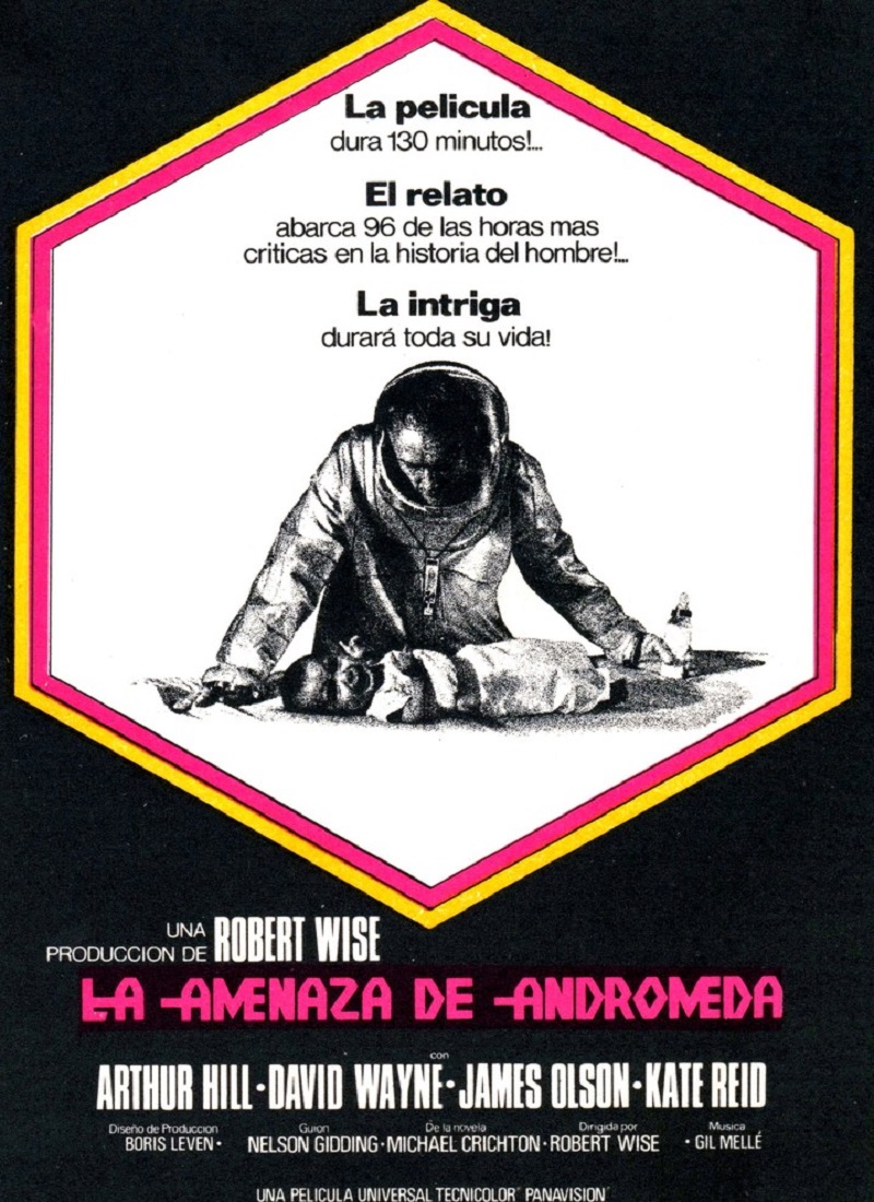 Descargar Película LA AMENAZA DE ANDRÓMEDA [1971] (The Andromeda Strain) MP4 HD720p Latino